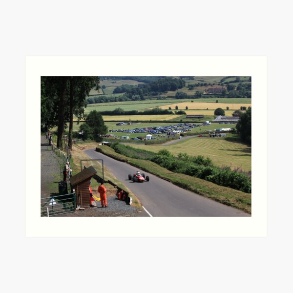 Shelsley Walsh Hill Climb Art Print