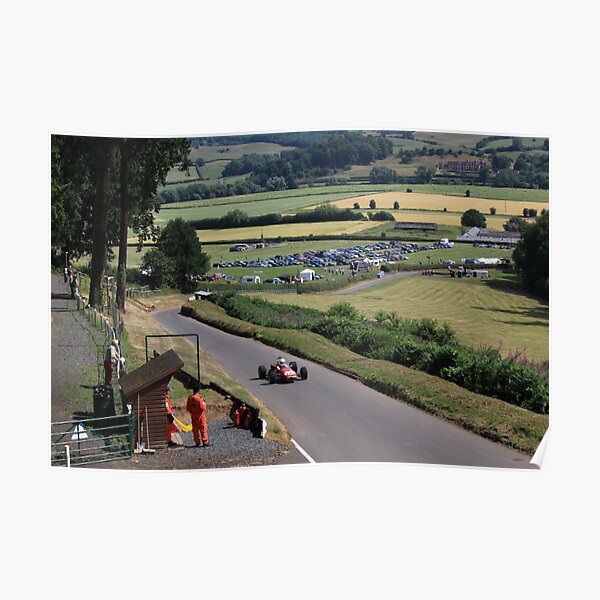 Shelsley Walsh Hill Climb Poster