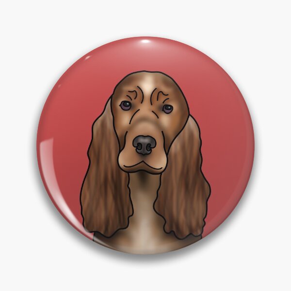 Item preview, Cocker Spaniel Dog Portrait - Red designed and sold by JadeMadeThis.