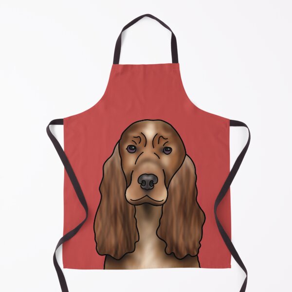 Item preview, Cocker Spaniel Dog Portrait - Red designed and sold by JadeMadeThis.