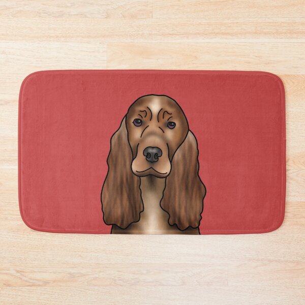 Item preview, Cocker Spaniel Dog Portrait - Red designed and sold by JadeMadeThis.