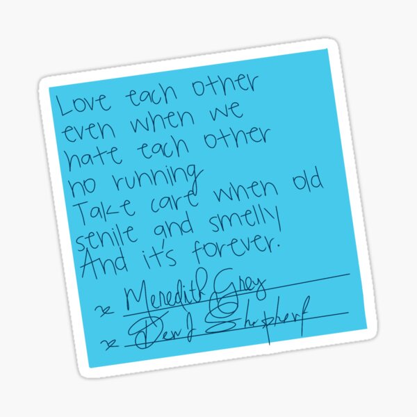 Merder Post-it Pegatina