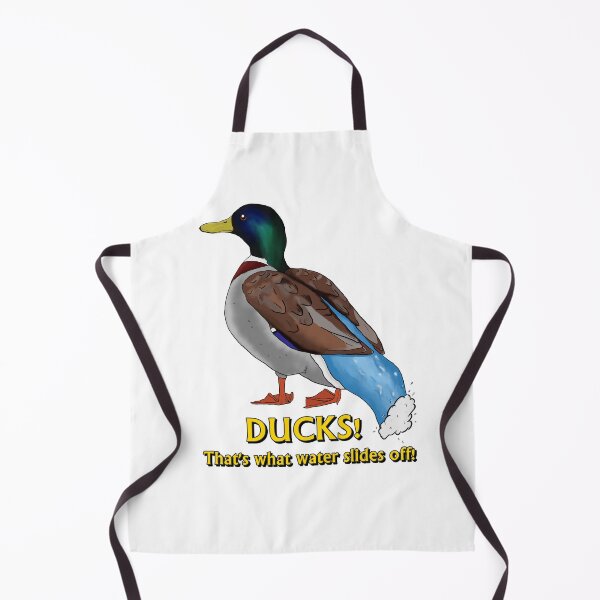 Item preview, Ducks, that's what water slides off. designed and sold by Kaninchenfront.