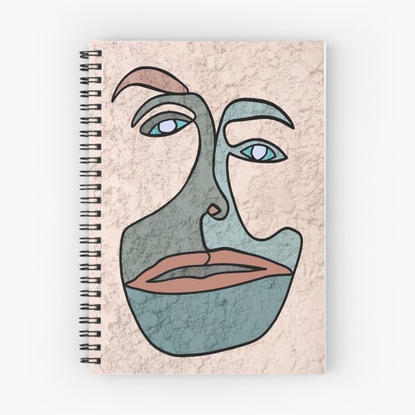 Item preview, Green Face design on a light rose background. decorating, interiors designed and sold by jayne0524.