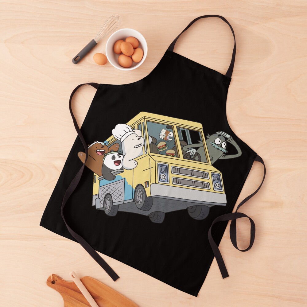 We Bare Bears Apron