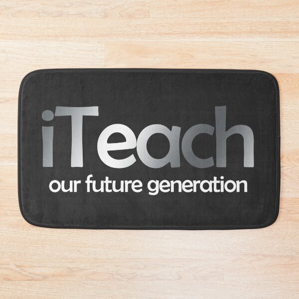 Item preview, iTeach our Future Generation teachers shirt and sticker designed and sold by HebHenderson.