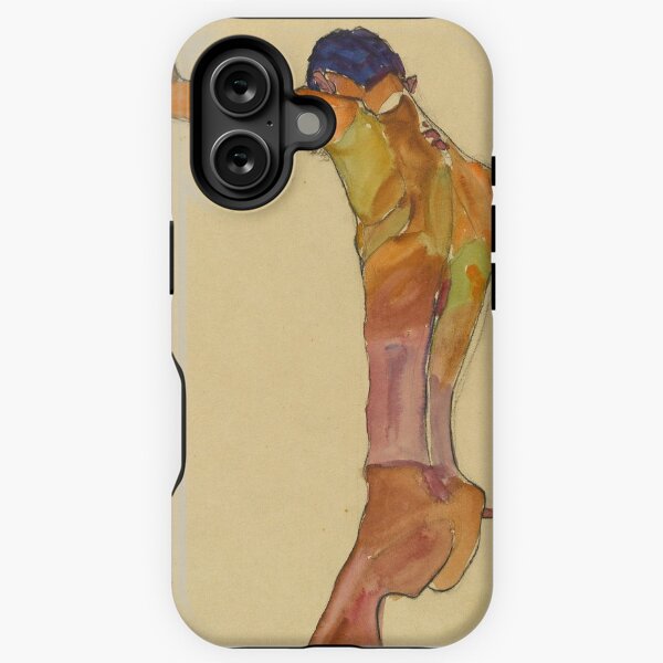 Item preview, Egon Schiele - Standing Male Nude With Arm Raised, Back View designed and sold by artcenter.
