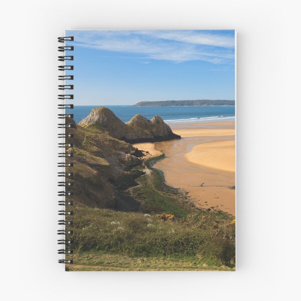 Item preview, Three Cliffs Bay Beach designed and sold by bitm2007.