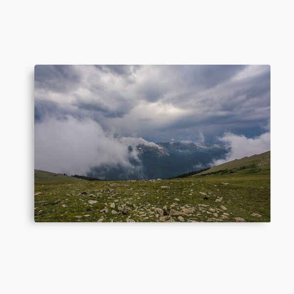 Trail Ridge Storm Canvas Print
