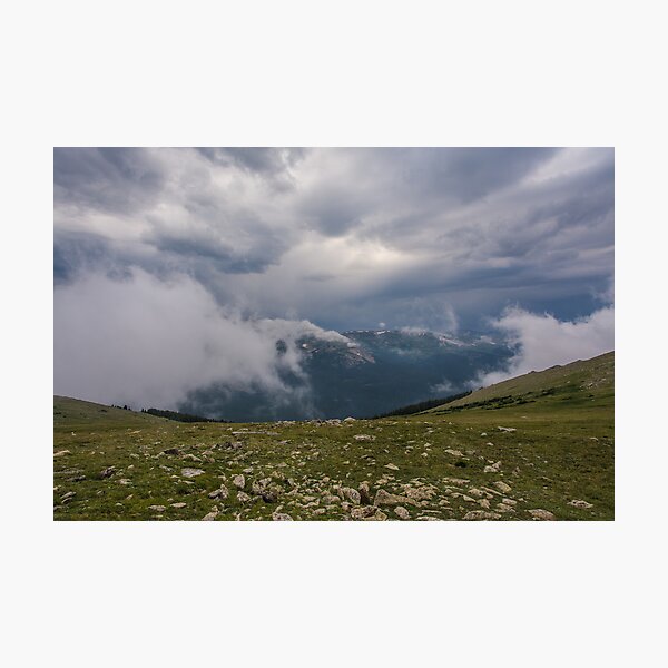 Trail Ridge Storm Photographic Print