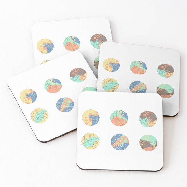 Item preview, Summer Pastel Circles Bujo Set (vol. 2) designed and sold by hilariffic.