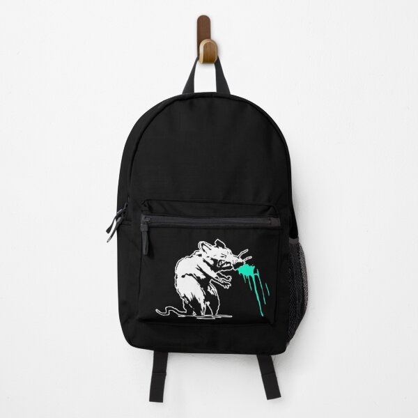 Item preview, Hey! Clean Me! Banksy Sneezing Rat designed and sold by Grafik Traffik.