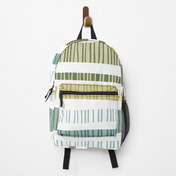 Item preview, abstract geometric seamless pattern with stripes designed and sold by dreamiedesire.
