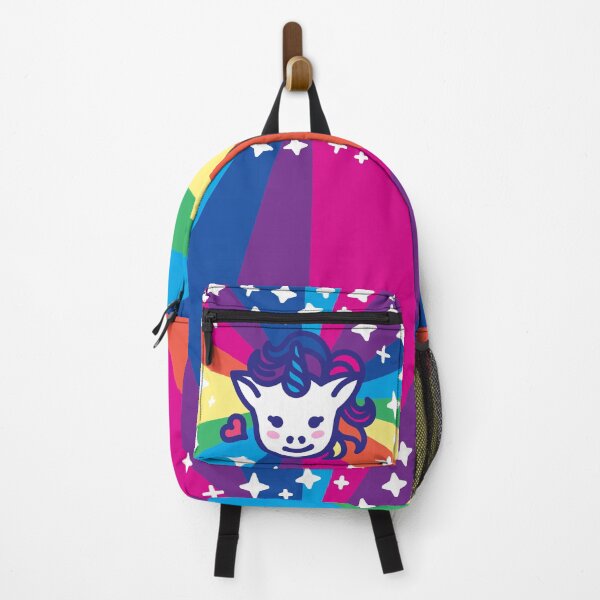 Item preview, Yuni baby the unicorn - glowing white stars in rainbow color designed and sold by TokiPY.