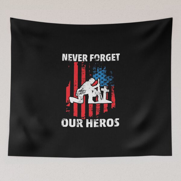 Item preview, VETERAN NEVER FORGET OUR HEROS designed and sold by TALIA-ETHER.