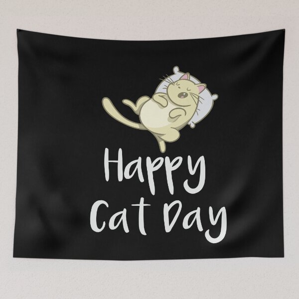 Item preview, Happy Cat Day designed and sold by Ela-Designer.