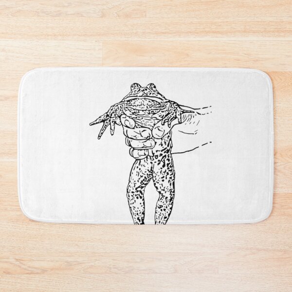 Item preview, Frog Gigger holding a frog after gigging with one hand designed and sold by frankheights.