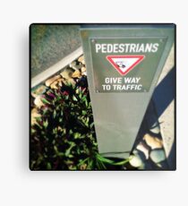 Pedestrians Metal Print