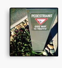 Pedestrians Canvas Print