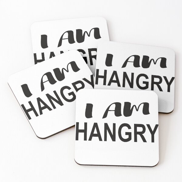Item preview, i am hangry funny saying design designed and sold by TshirtFuchs.
