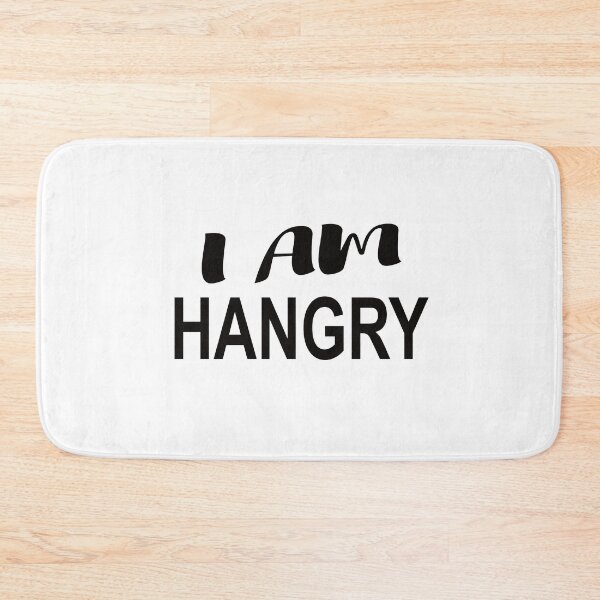 Item preview, i am hangry funny saying design designed and sold by TshirtFuchs.