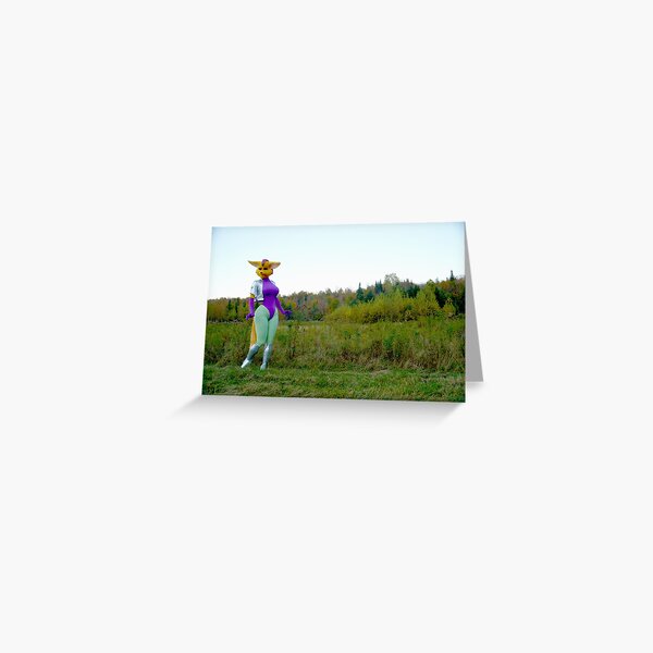 Fara new to crash site Greeting Card