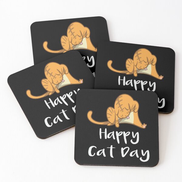 Item preview, Happy Cat Day designed and sold by Ela-Designer.