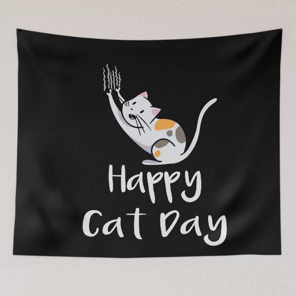Item preview, Happy Cat Day designed and sold by Ela-Designer.