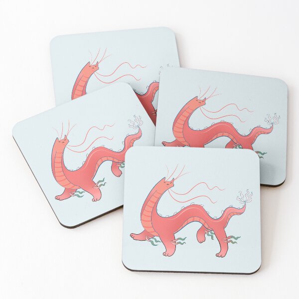 Item preview, Shrimp Cat Dragon designed and sold by little  ochre.