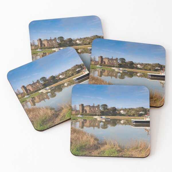 Item preview, Laugharne Castle at high tide designed and sold by bitm2007.