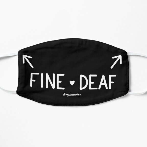 Left Sided Deafness Fine Deaf SSD Mask