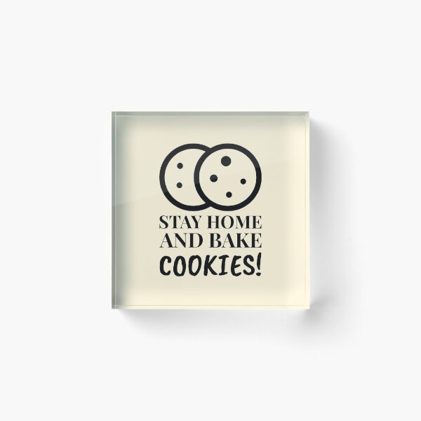 Item preview, Stay Home And Bake Cookies Sweet Pair designed and sold by Telle Garcia.