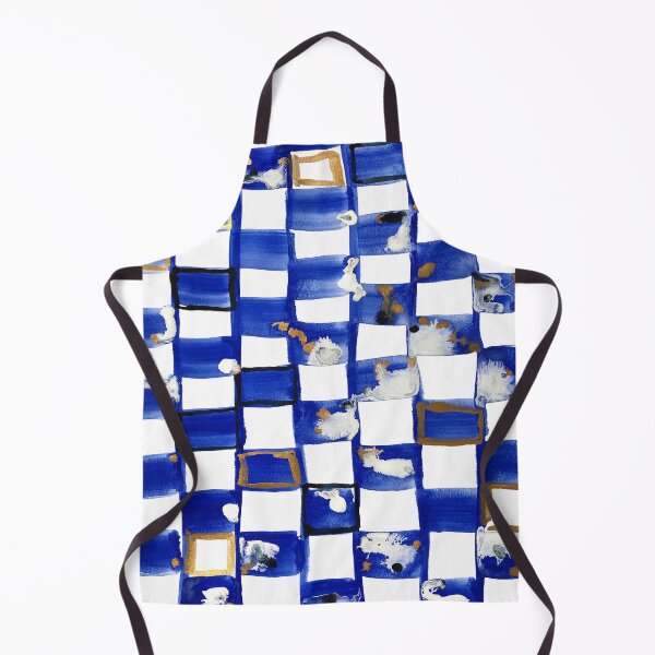 Item preview, Blue and White Checks designed and sold by LIMEZINNIASDES.