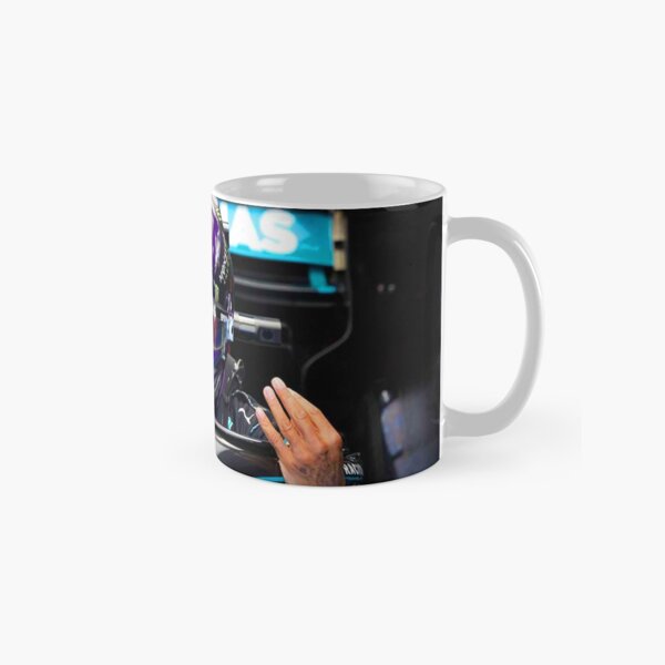 Lewis Hamilton getting ready to race for the 2020 Hungarian Grand Prix Classic Mug