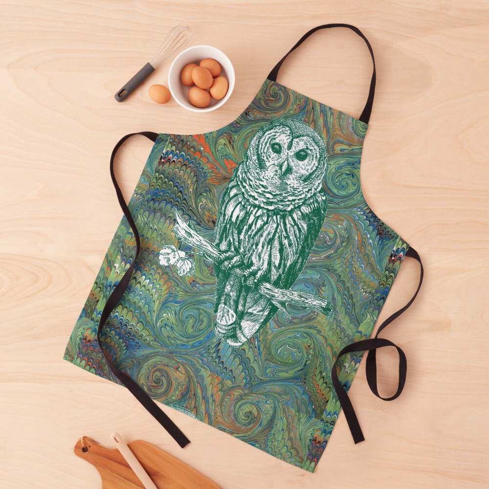 The Owl in the Library Apron
