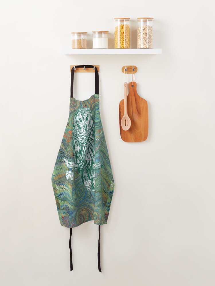 Alternate view of The Owl in the Library Apron