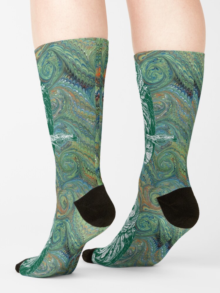 Alternate view of The Owl in the Library Socks