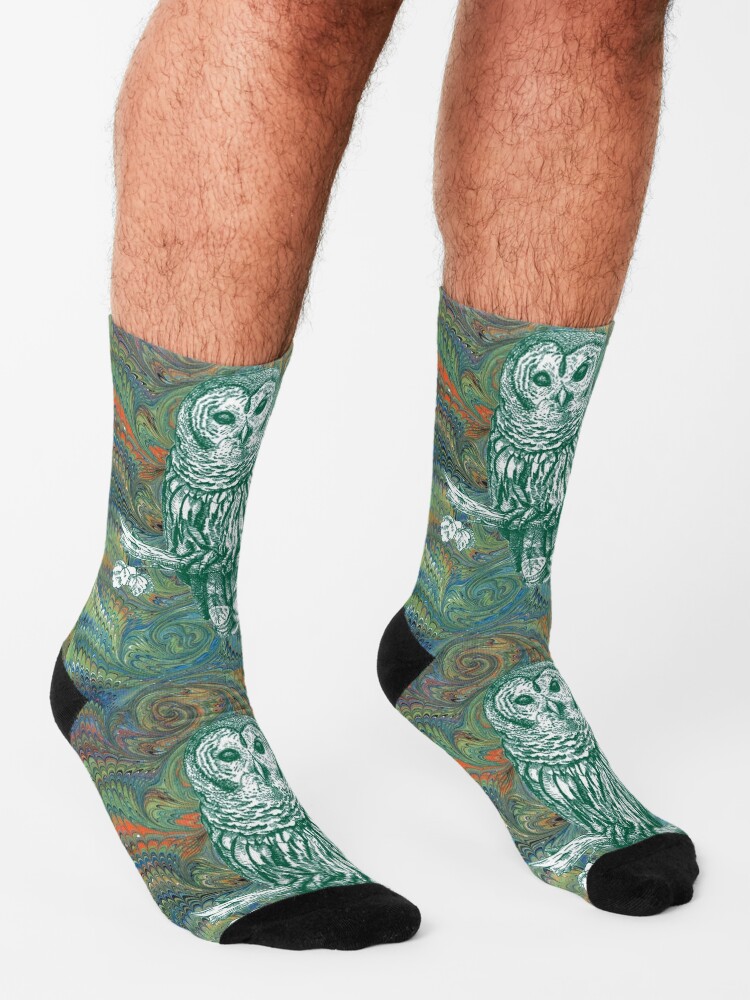 Alternate view of The Owl in the Library Socks