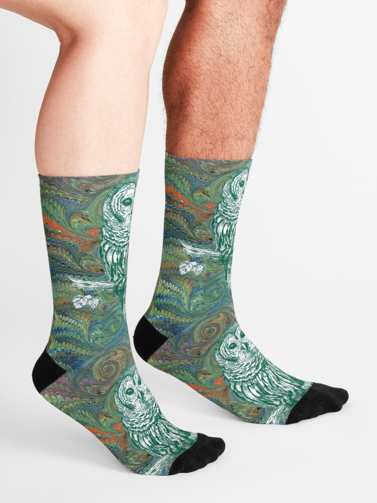 Alternate view of The Owl in the Library Socks
