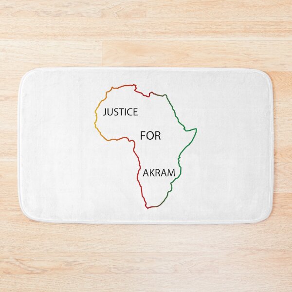 Item preview, justice for akram african continent designed and sold by WilliamsGFX.