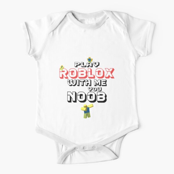 Roblox Videogames Short Sleeve Baby One Piece Redbubble - roblox baby sim with jen