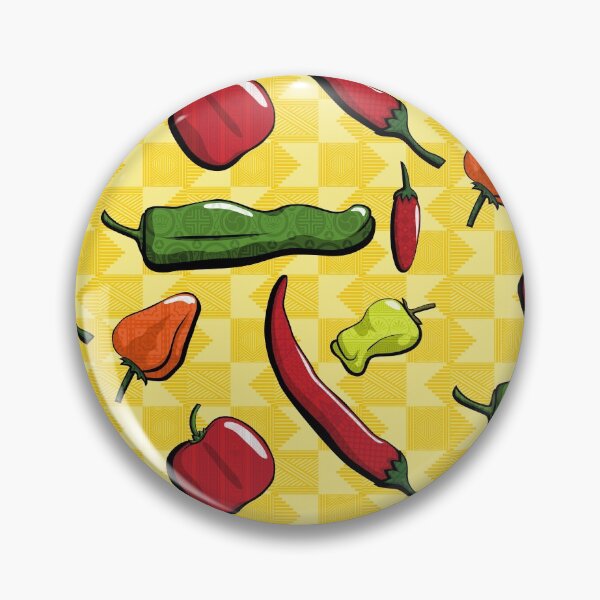 Item preview, A World of Chili Peppers designed and sold by Valerie Bennett.