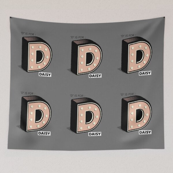 Item preview,  D is for Daisy designed and sold by BeebopGraphics.
