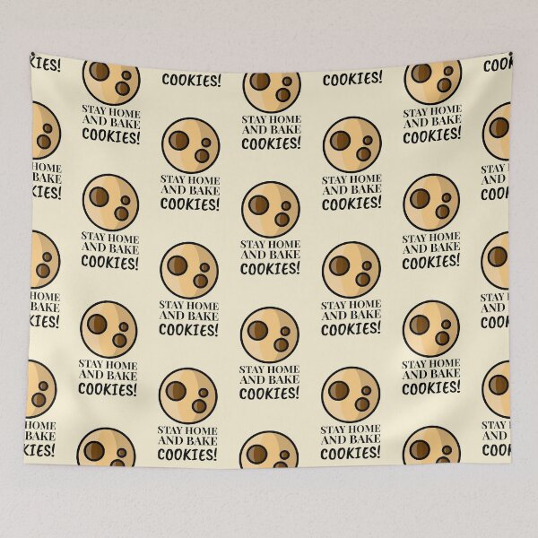 Item preview, Stay Home And Bake Cookies Cute Chocolate Chip designed and sold by Telle Garcia.