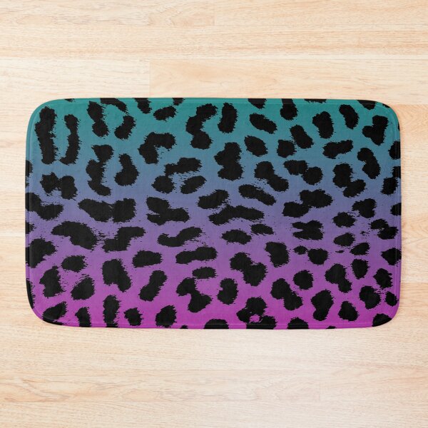 Item preview, Cheetah pattern in unicorn rainbow colors - leopard designed and sold by MadandMean.