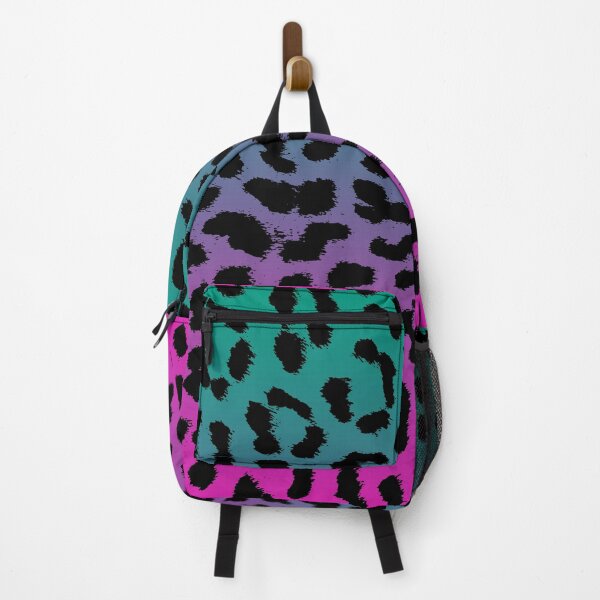 Item preview, Cheetah pattern in unicorn rainbow colors - leopard designed and sold by MadandMean.