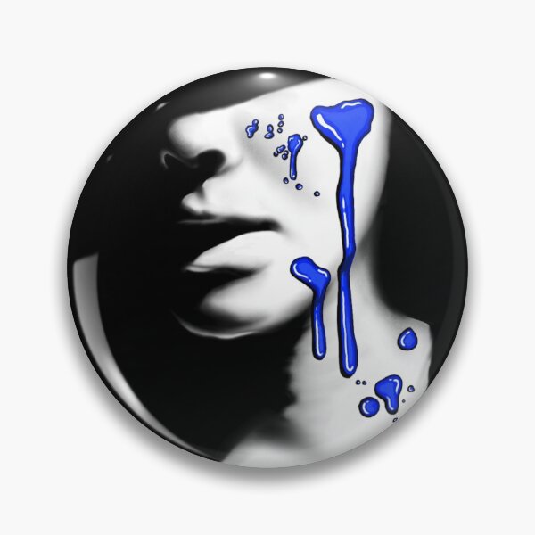 Item preview, Drip: #2 (Blue) designed and sold by anyathompsonart.