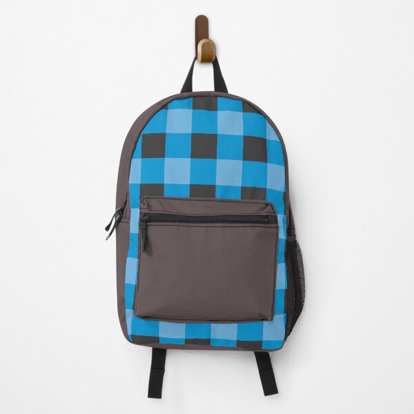 Item preview, blue plaid checkered designed and sold by ZiphGames.