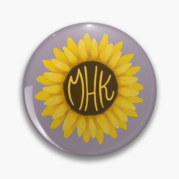 Item preview, Manhattan Kansas "MHK" Sunflower designed and sold by Zoe Abner.