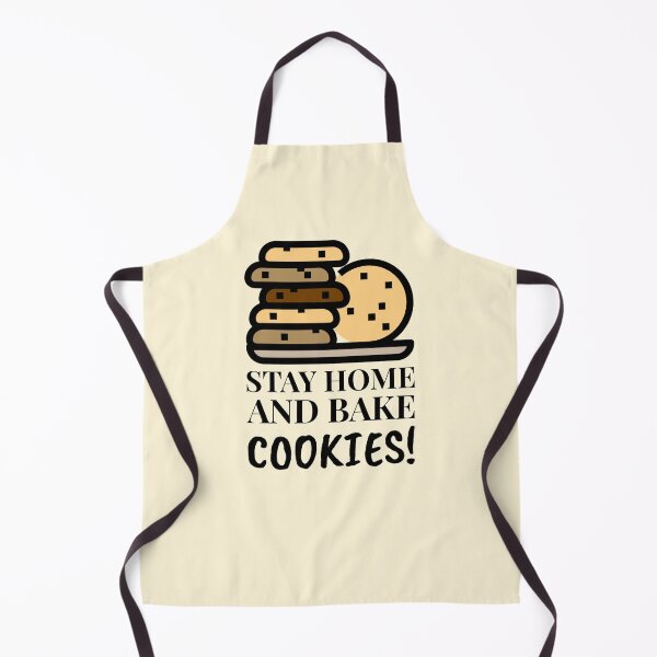 Item preview, Stay Home And Bake Cookies Cute Plate Full designed and sold by Telle Garcia.